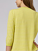 MJW. Pima Cotton Pullover Citron Stripe