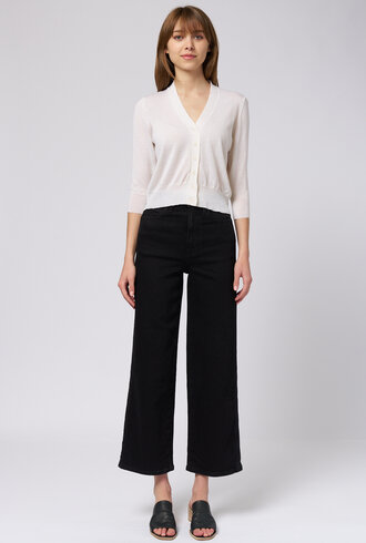 MJW. Fine Cashmere Cardigan Natural