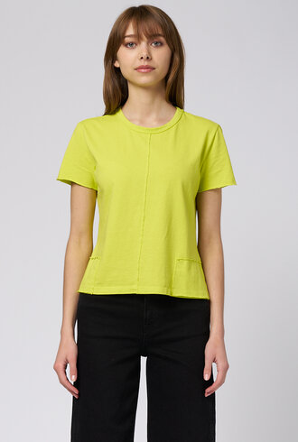 MJW. Cotton Jersey Tee Citron