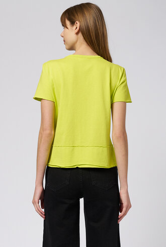 MJW. Cotton Jersey Tee Citron