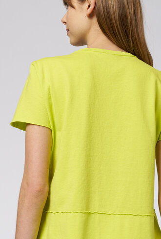 MJW. Cotton Jersey Tee Citron