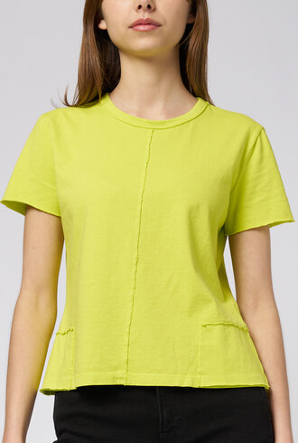 MJW. Cotton Jersey Tee Citron