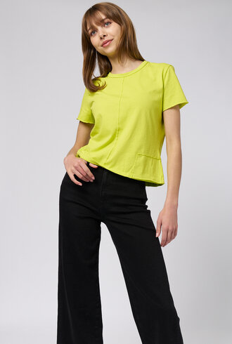 MJW. Cotton Jersey Tee Citron