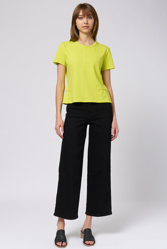 MJW. Cotton Jersey Tee Citron