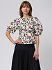 Apiece Apart Lino Garden Top Floral  Cream