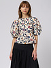 Apiece Apart Lino Garden Top Floral  Cream