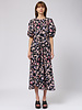 Apiece Apart Bettina Dress Garden Floral Midnight