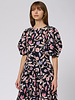 Apiece Apart Bettina Dress Garden Floral Midnight