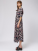 Apiece Apart Bettina Dress Garden Floral Midnight