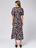 Apiece Apart Bettina Dress Garden Floral Midnight