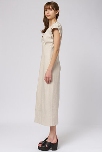 Apiece Apart Flax Shift Maxi Dress