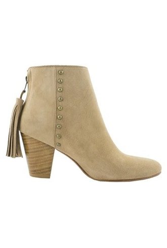 Ulla Johnson Esme Tassel Heel Bootie Taupe