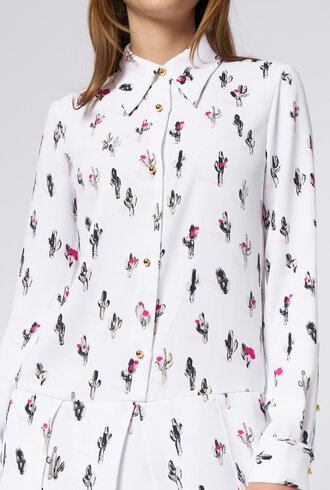 WE-AR4 Moon Light Dress White Multi