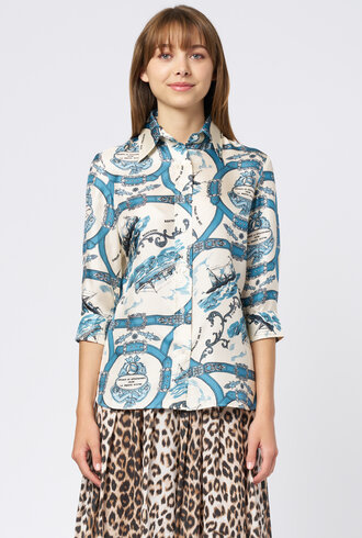 La Prestic Ouiston Emmanuelle Blouse  Jean Attachement