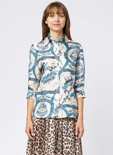 La Prestic Ouiston Emmanuelle Blouse  Jean Attachement