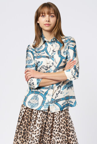 La Prestic Ouiston Emmanuelle Blouse  Jean Attachement