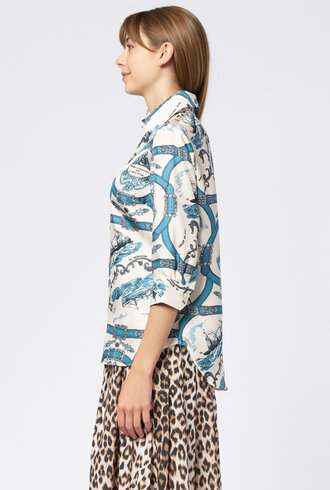 La Prestic Ouiston Emmanuelle Blouse  Jean Attachement