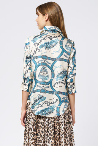 La Prestic Ouiston Emmanuelle Blouse  Jean Attachement