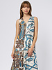 La Prestic Ouiston Qualidia Dress Blue Taupe