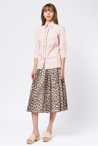 La Prestic Ouiston Emmanuelle Blouse Pink Stripe
