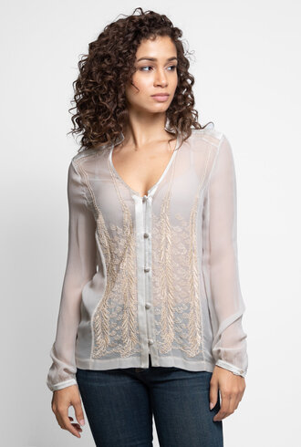 Burning Torch Dresden Blouse