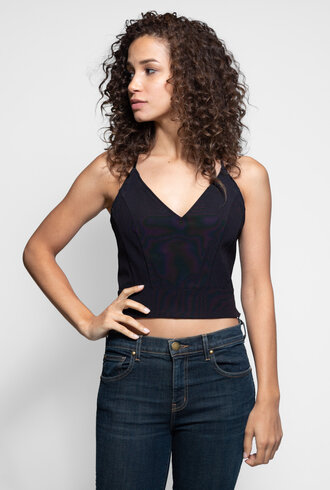 Frankie Racer Top