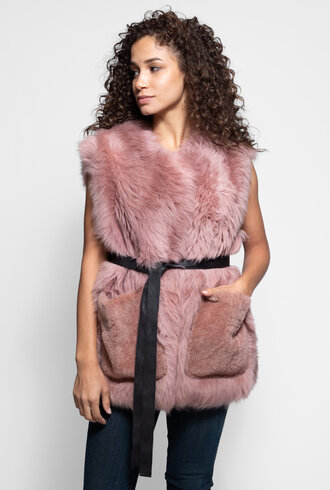 Fur Shearling Rose