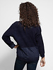 Goat Suede/Fleece Pullover Navy