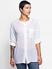 NSF Layla Relaxed Pocket Top Soft White