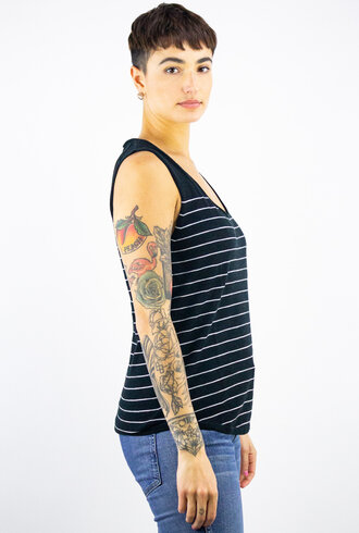 360 Sweater Perla Stripe Tank