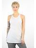 Raquel Allegra Sunfade Vintage Jersey Tank Dirty White
