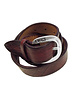 Orciani Thin British Belt Bordeaux