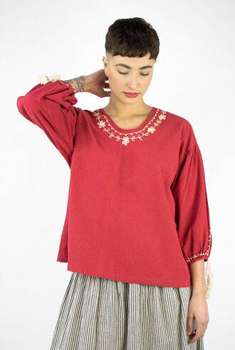 The Great The Vineyard Tunic Saffron