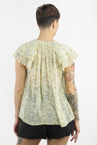 Ulla Johnson Rooney Blouse Acacia