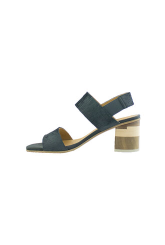 Coclico Bask Quarter Strap Sandal Ombra Black