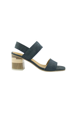 Coclico Bask Quarter Strap Sandal Ombra Black