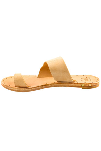 Beek Finch Sandal Apricot Natural