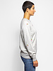 The Great The College Sweatshirt Heather Grey Rose Embroidery