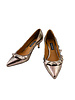 Jerome Dreyfuss Frou-frou Pump Lame Champagne