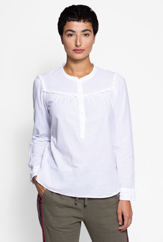 Xirena Grace Cotton Poplin White