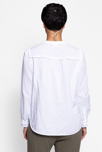 Xirena Grace Cotton Poplin White