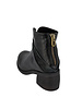 P. Monjo Two Textured Boot Black