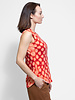 Raquel Allegra Muscle Tee Tomato Tie Dye
