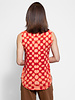 Raquel Allegra Muscle Tee Tomato Tie Dye