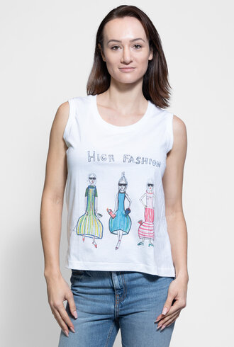 Unfortunate Portrait High Fashion Tank Top