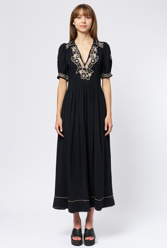 The Great The Elysian Dress Black