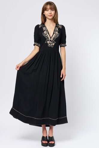 The Great The Elysian Dress Black