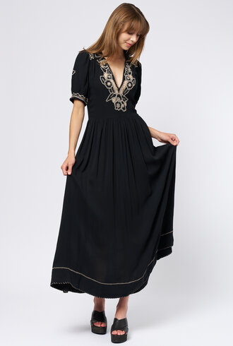 The Great The Elysian Dress Black