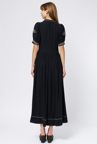 The Great The Elysian Dress Black