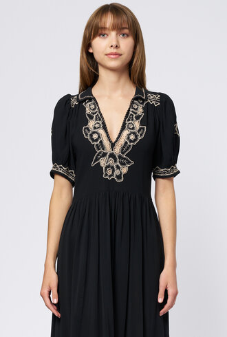 The Great The Elysian Dress Black
